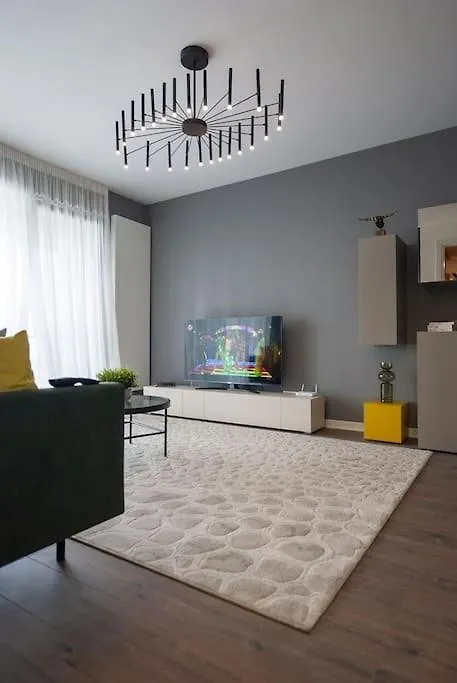 The Shades Of Grey 123 - Cloud9 Residence - Pipera - Floreasca - Barbu Vacarescu Area Bucharest Apartment